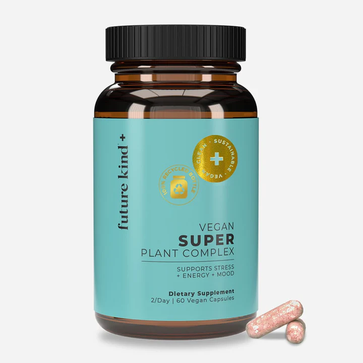 Future Kind+ Super Plant Complex: Stress & Energy Support Supplement (with Ashwagandha) 1 Super Plant Complex Stress & Energy Support Supplement (with Ashwagandha)