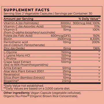 Future Kind+ Vegan Collagen Booster Supplement 2 Future Kind+ Vegan Collagen Booster Supplement - Image 2