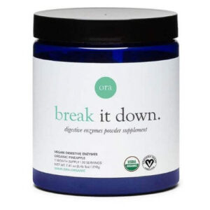 Ora Organic Plant-Based Digestive Enzymes Powder Pineapple