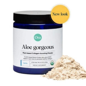 Ora Organic Plant-based Collagen-Boosting Powder Vanilla