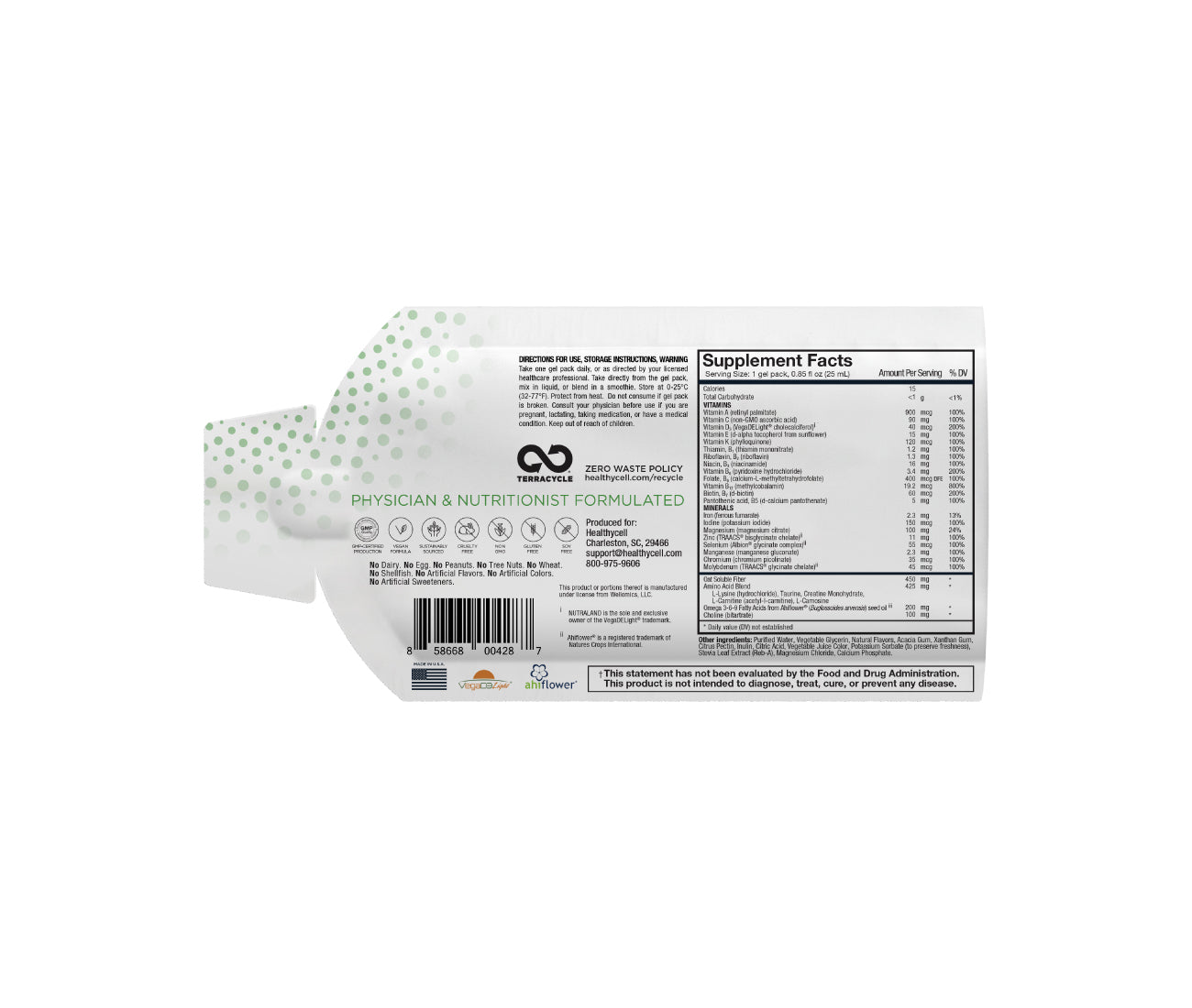 HealthyCell Vegan Essentials 5 Vegan Essentials