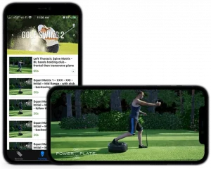 World Class Golf Coaching App - included in the Power Plate Golf Package
