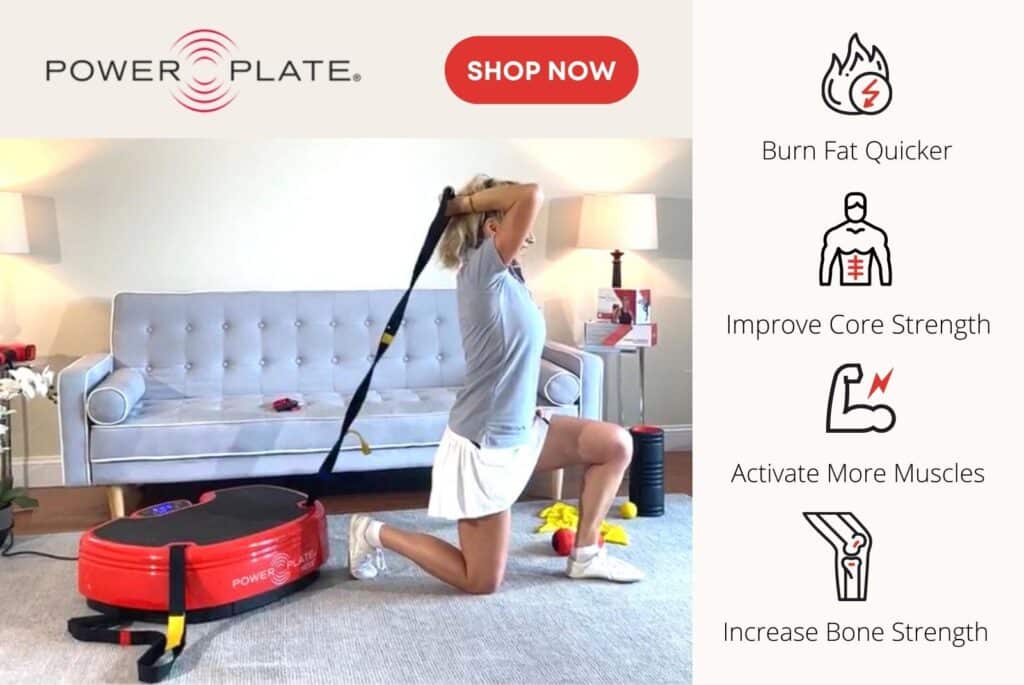 Level up your golf game by training on the Power Plate MOVE