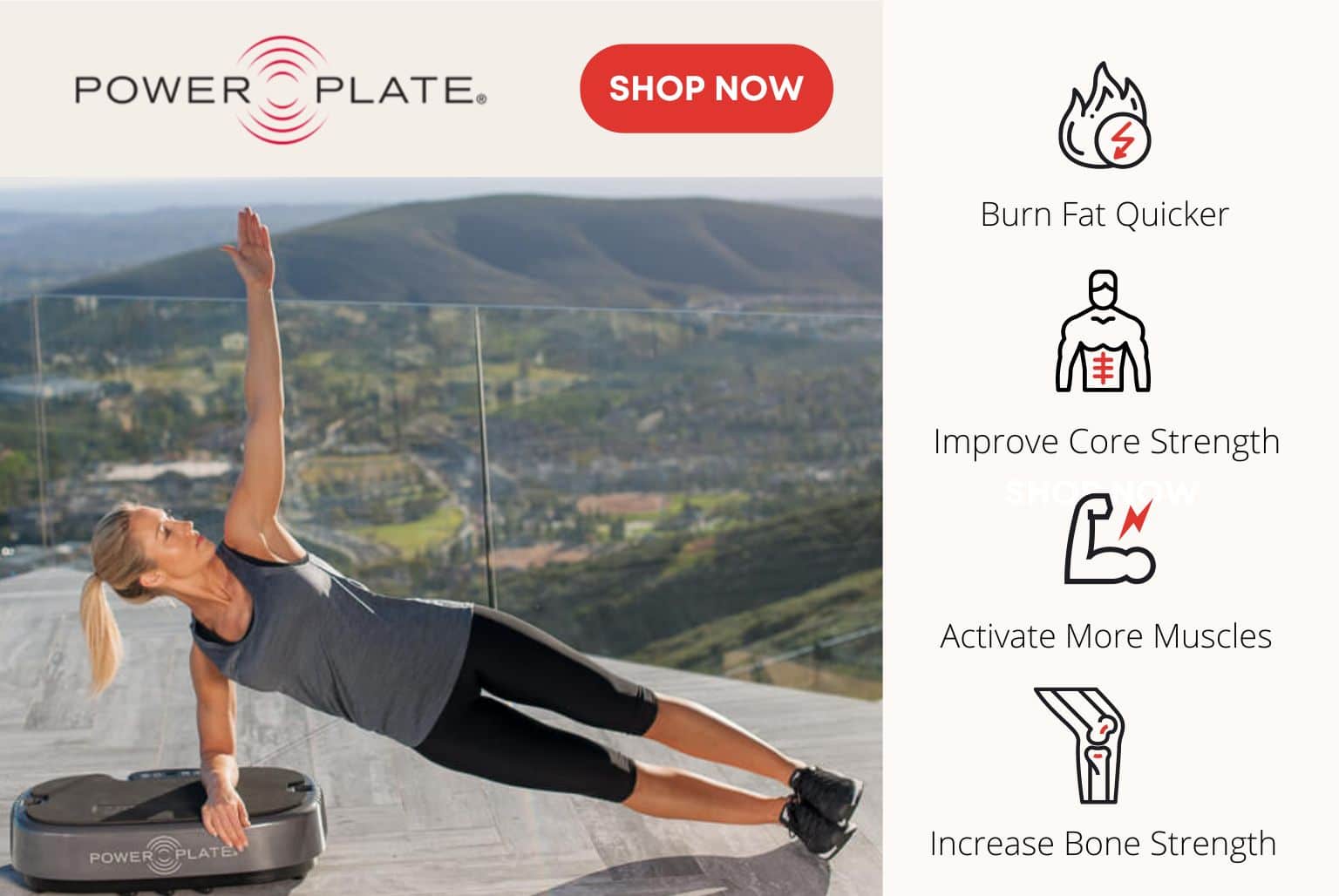 Maximize your training and health benefits with the Personal Power Plate