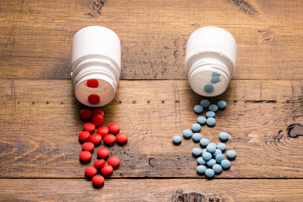 The Matrix as Metaphor for Animal Advocacy 2 Red and blue pills - ironstealth - Getty Images