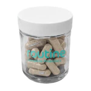 Routine combine the most effective strains of probiotics with ashwagandha in a slow-release capsule to ensure maximum absorption.