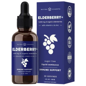 NutraChamp Elderberry Drops Plus