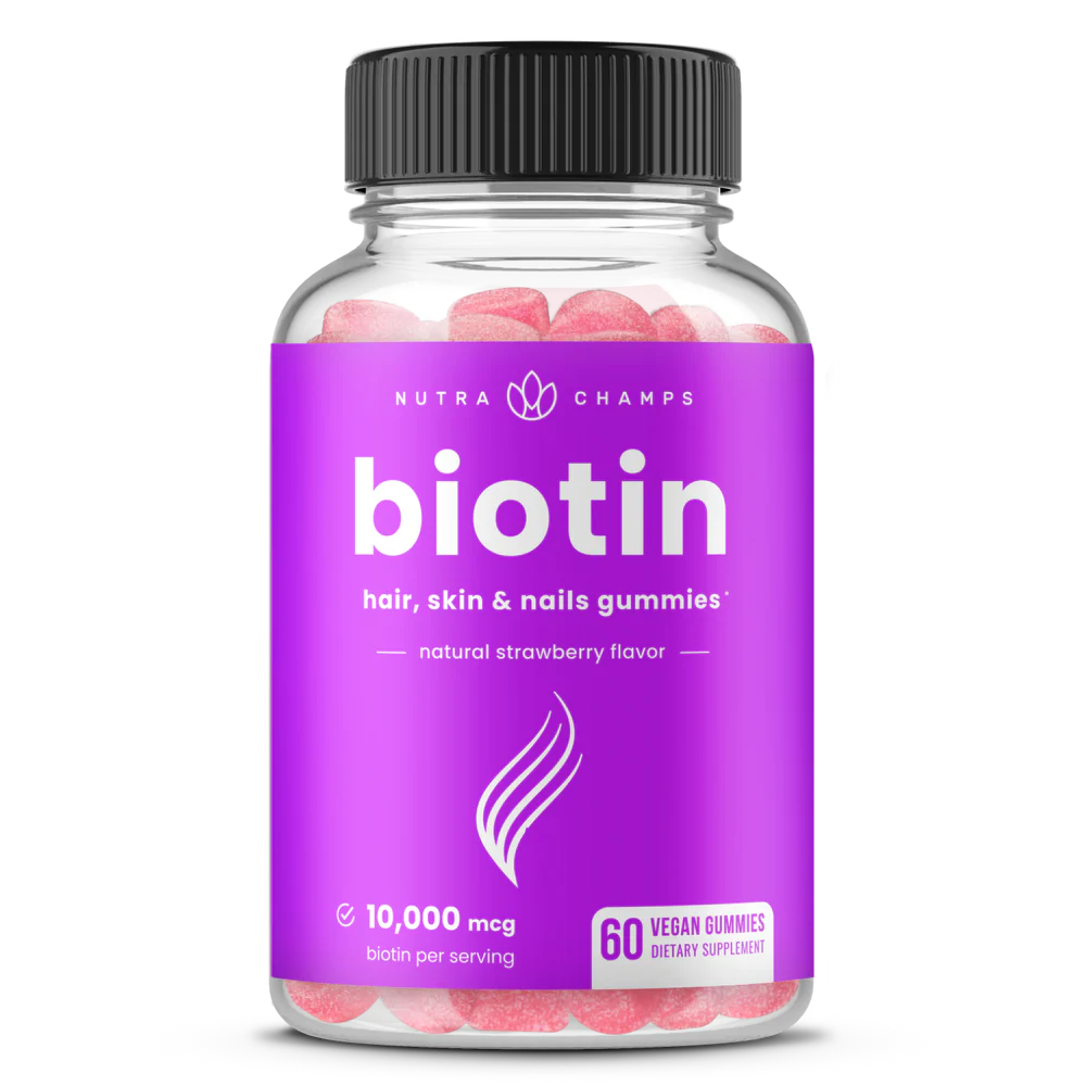 NutraChamps Biotin Gummies 1 NutraChamps Biotin Gummies