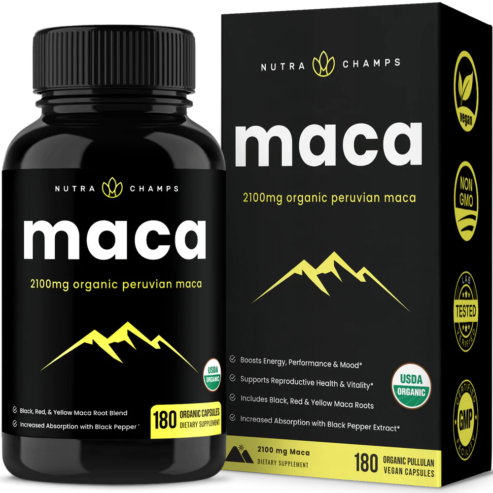 NutraChamps Maca Capsules 1 NutraChamps Maca Capsules