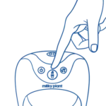 Press the button on your Milky Plant and enjoy!