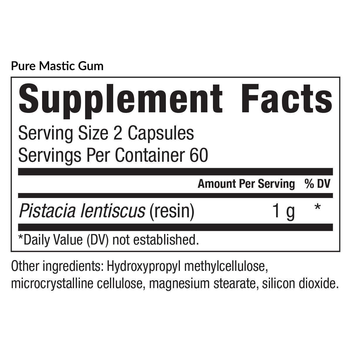 Pure Mastic Gum 2 Pure Mastic Gum