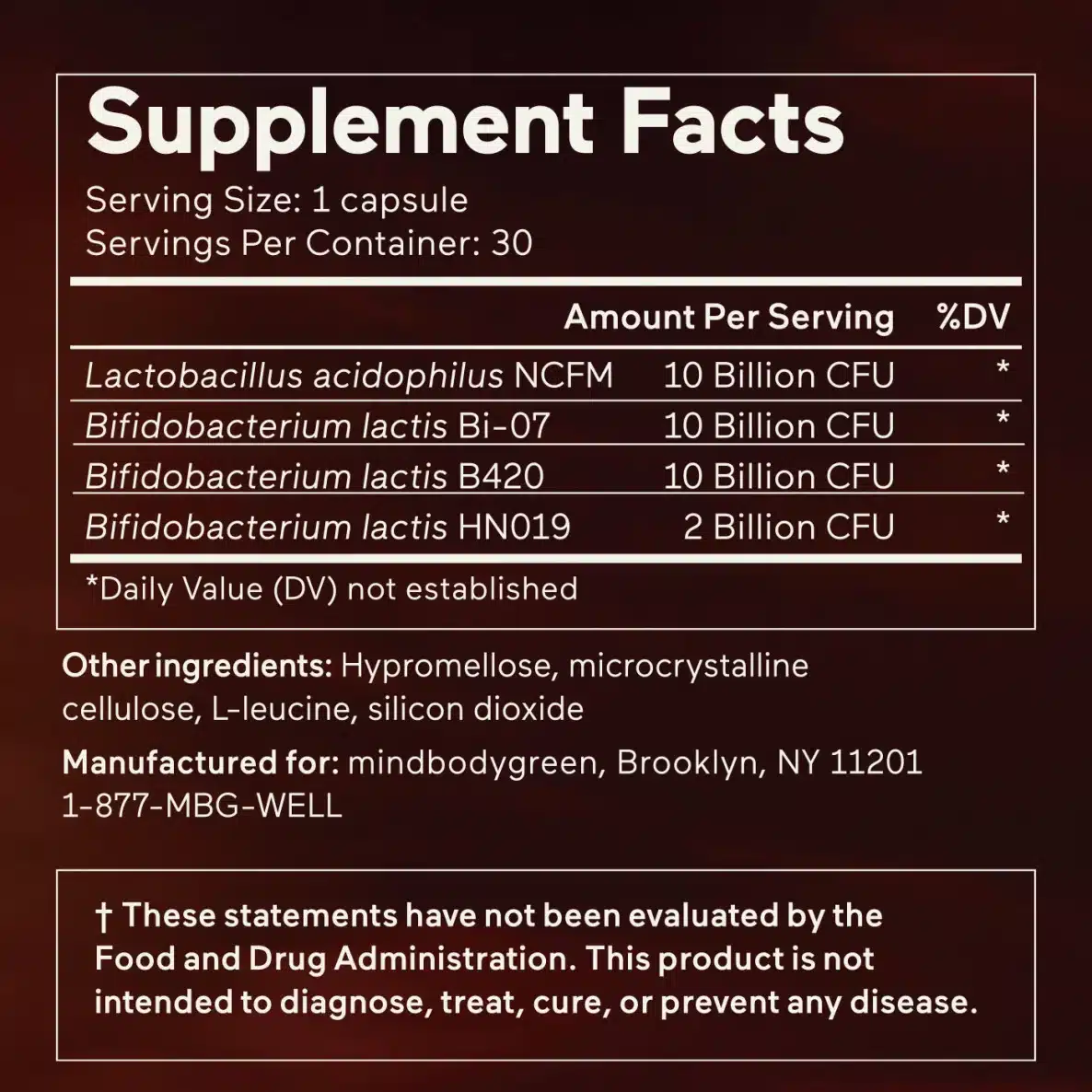 mindbodygreen probiotic+ 2 mindbodygreen probiotics+