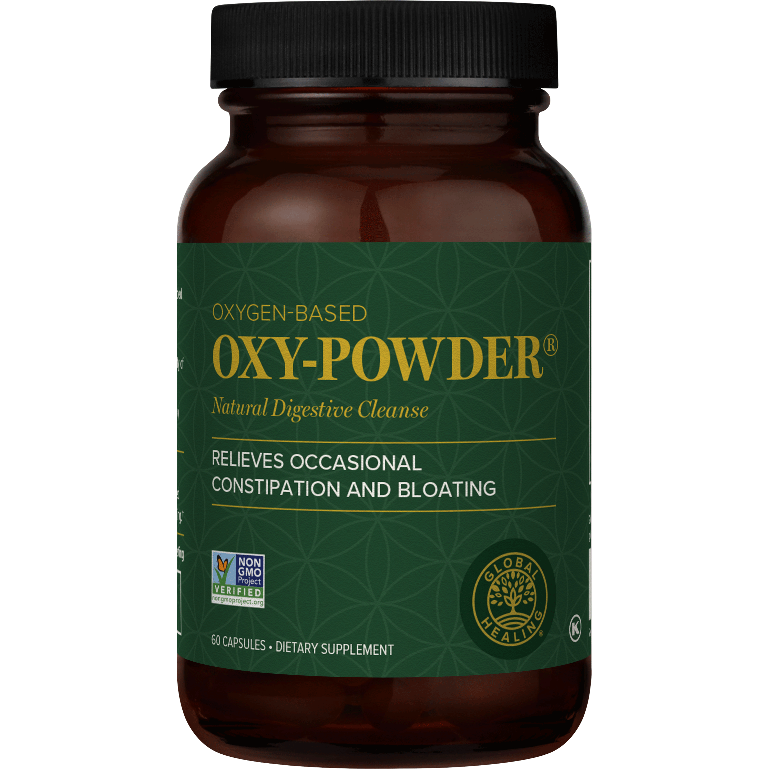 Global Healing Colon Cleanse - Oxy-Powder - Relief from Occasional Constipation - 120 Capsules 3 Colon Cleanse - Oxy-Powder - Relief from Occasional Constipation - 120 Capsules