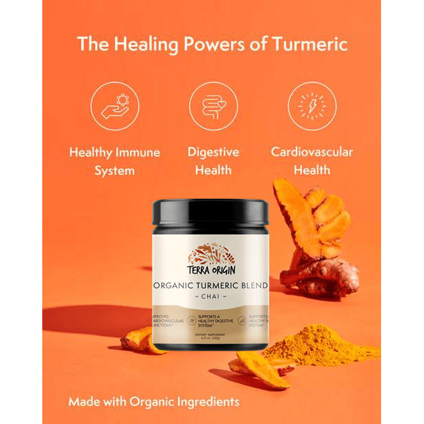 Terra Origin Organic Turmeric Blend 2 Organic Turmeric Blend