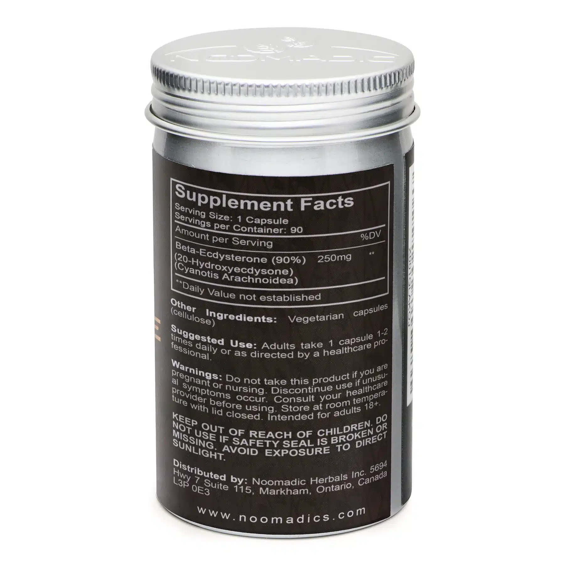 Noomadic Herbals Beta-Ecdysterone 3 Noomadic Herbals Beta-Ecdysterone