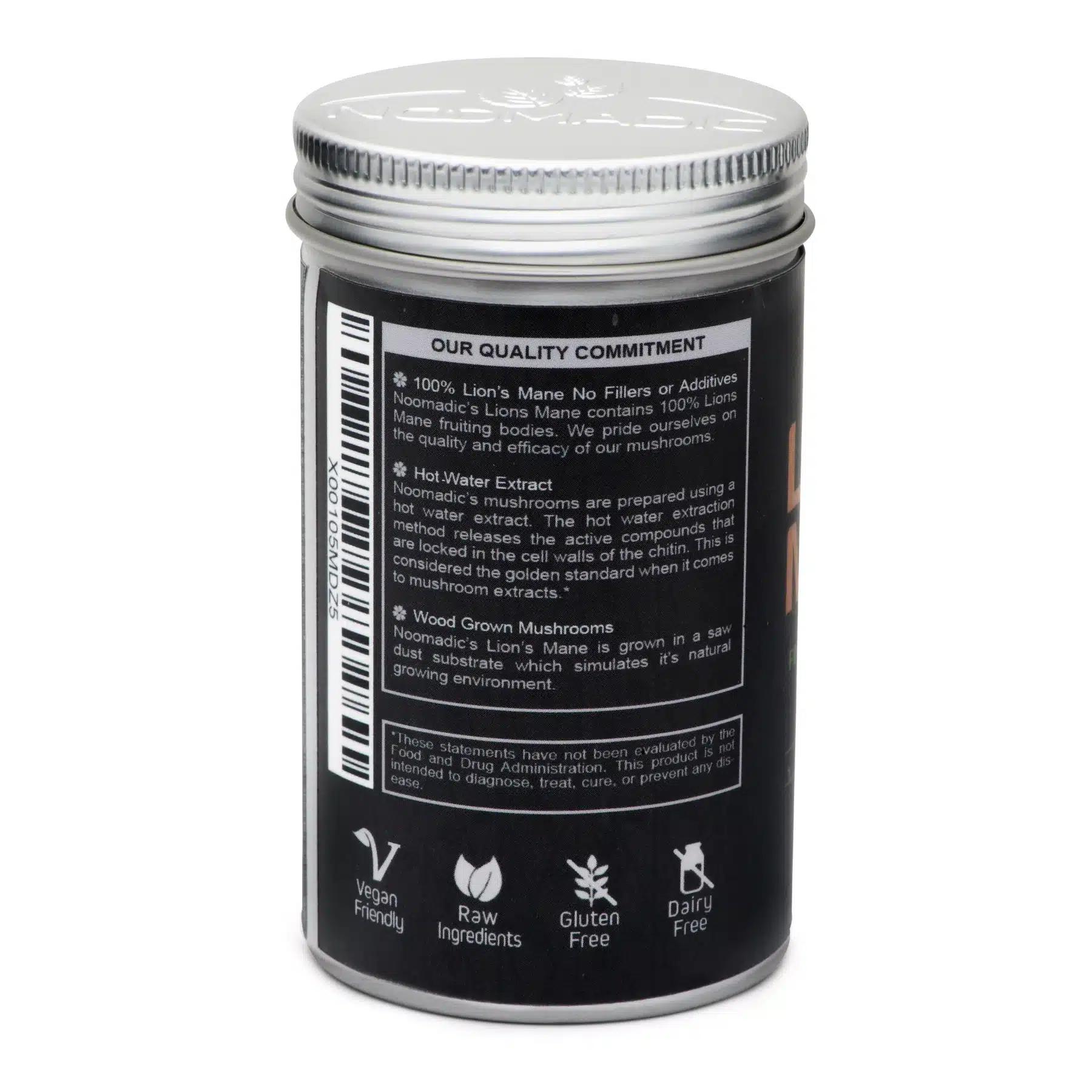 Noomadic Herbals Lion's Mane 3 Noomadic Herbals Lion's Mane