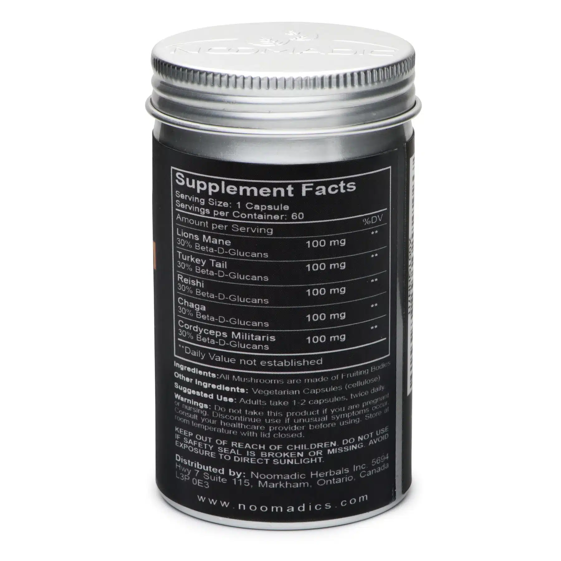 Noomadic Herbals Mushroom Total 3 Noomadic Herbals Mushroom Total