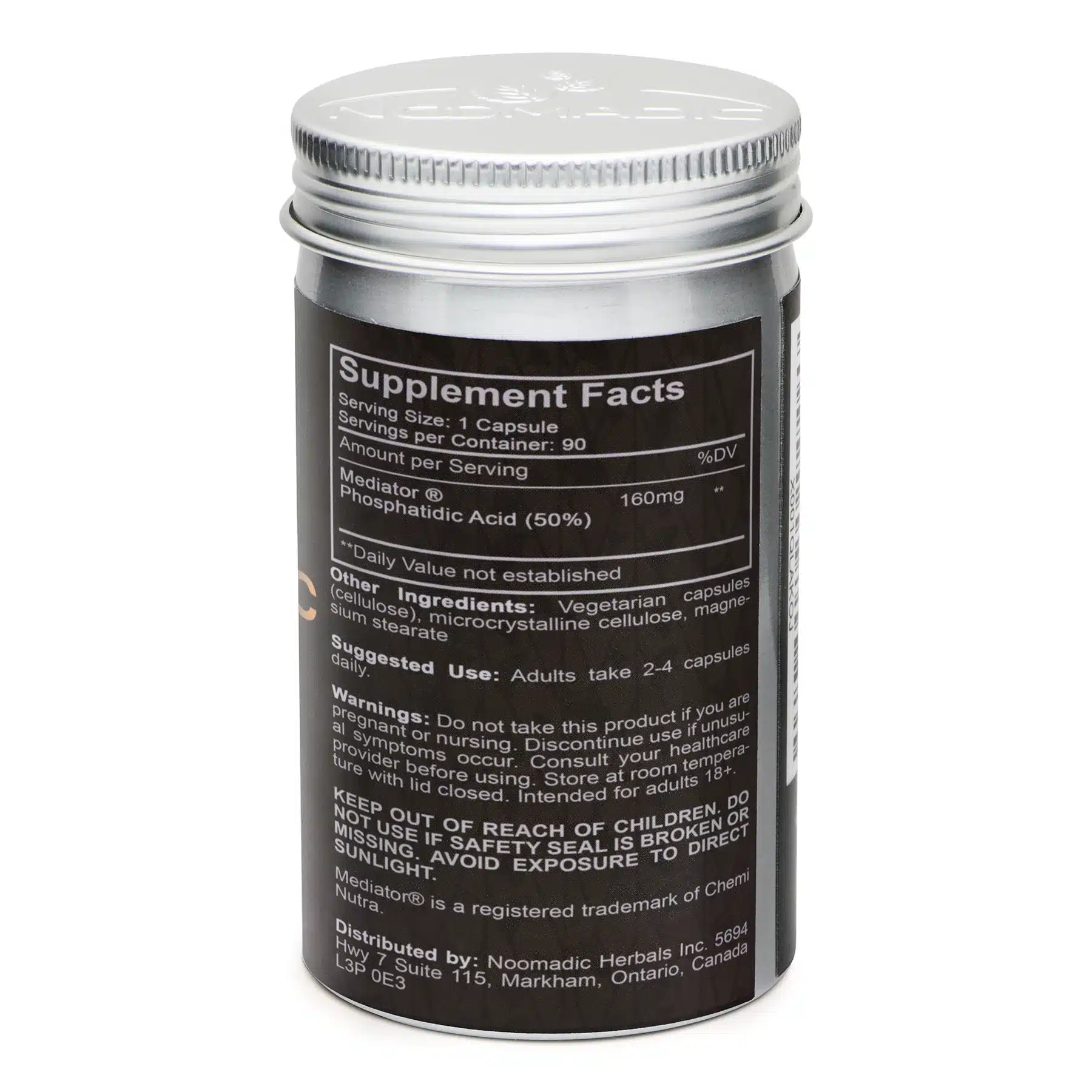 Noomadic Herbals Phosphatidic Acid (PA) 3 Noomadic Herbals Phosphatidic Acid (PA)