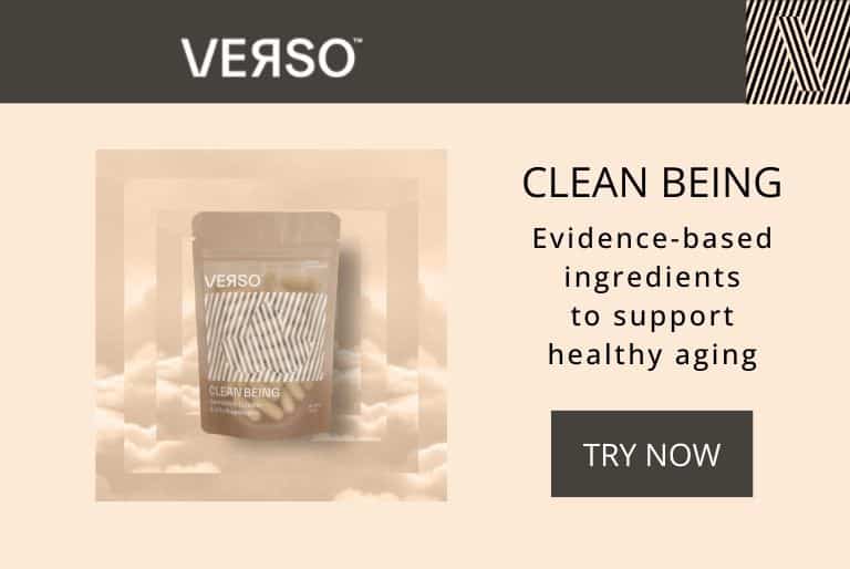Verso Clean Being supplements promote processes like apoptosis and autophagy to clean up your cells.