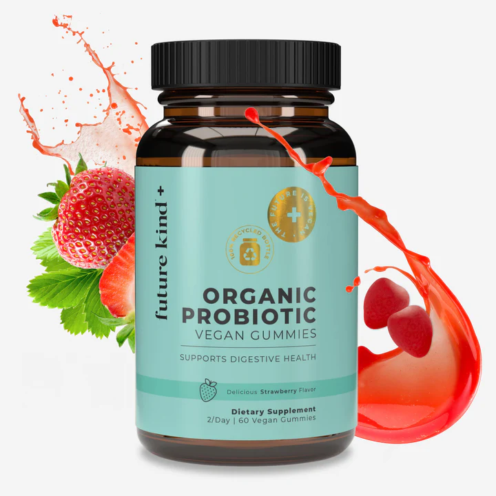 Future Kind+ Vegan Organic Probiotic Gummies: Gas & Bloating Relief 1 future kind Organic Vegan Probiotic Gummies