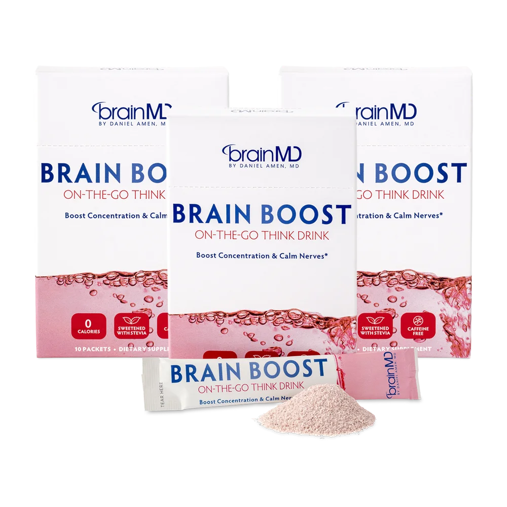 BrainMD Brain Boost On-The-Go Three Pack 1 Brain Boost On-The-Go Three Pack