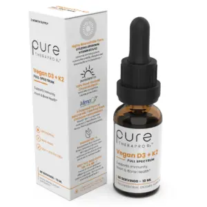 Pure TheraPro Rx Vegan D3 + K2 Full-Spectrum x180
