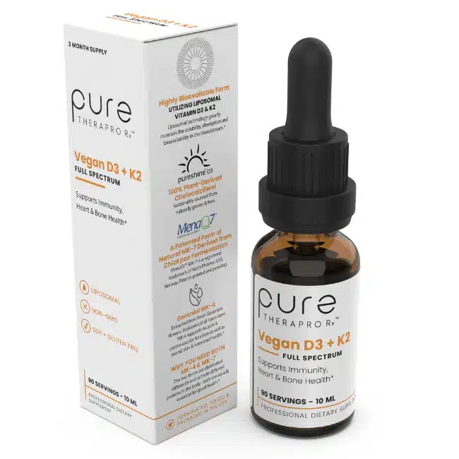 Pure TheraPro Rx Vegan D3 + K2 Full-Spectrum x180 1 Pure TheraPro Rx Vegan D3 + K2 Full-Spectrum x180