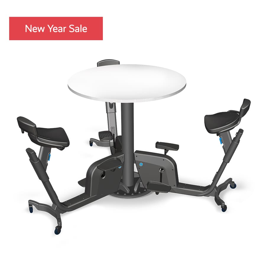 Lifespan Fitness Bike Table Trio 4 Bike Table Trio
