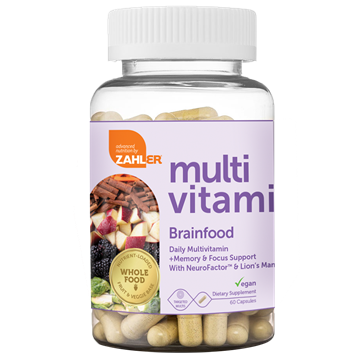 Advanced Nutrition by Zahler - Multivitamin Brainfood 60 caps 1 Advanced Nutrition by Zahler - Multivitamin Brainfood 60 caps