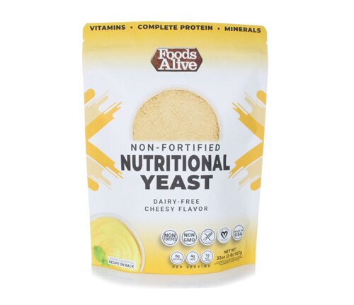 Foods Alive Nutritional Yeast Non-Fortified 32 oz 1 Foods Alive Nutritional Yeast Non-Fortified 32 oz