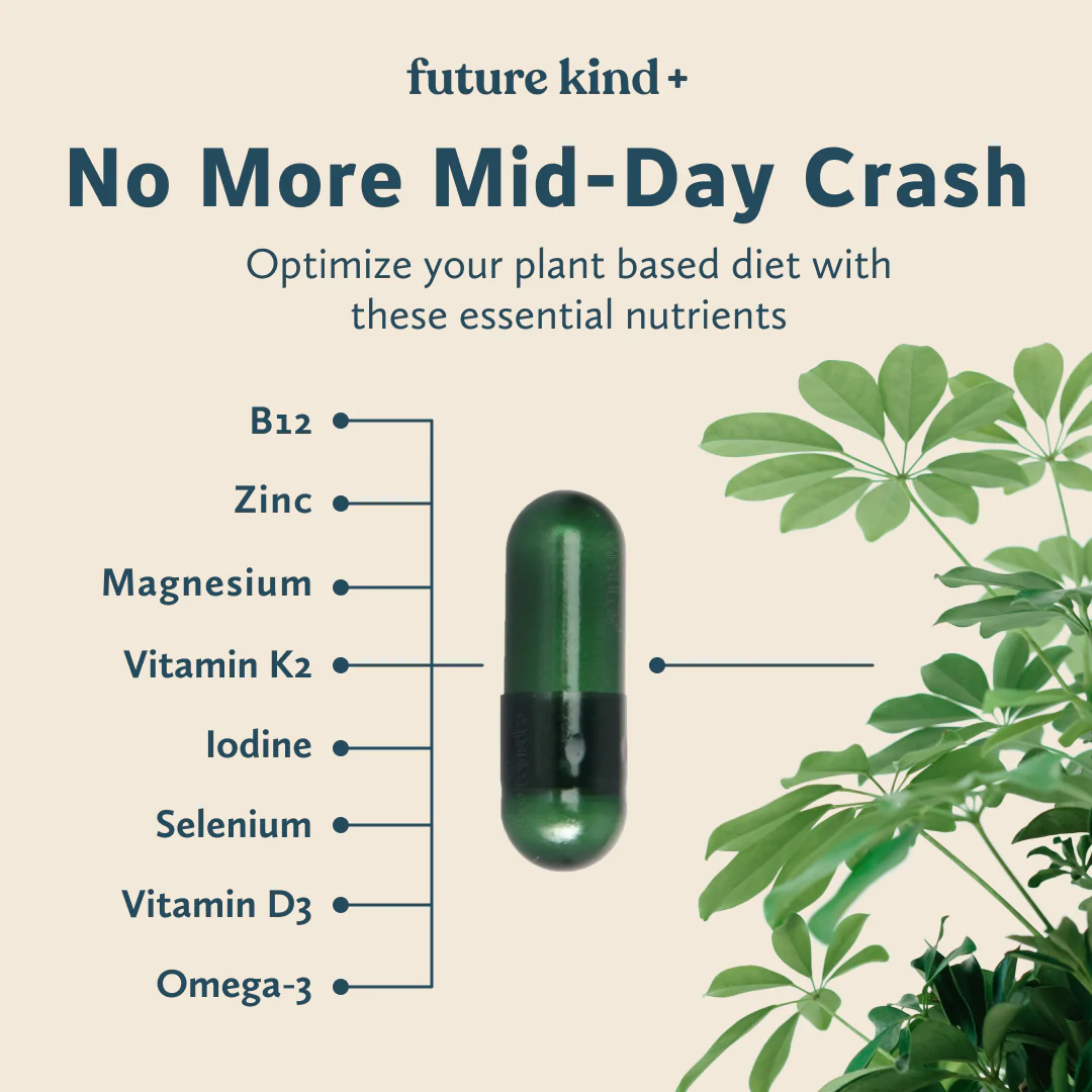 Future Kind+ Foundations - The Perfect Multivitamin for Plant-Eaters 2 Future Kind Foundations Perfect Plant-Powered Multi - nutrients