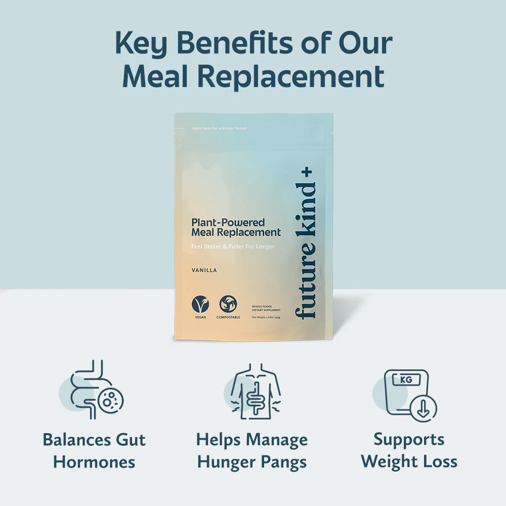 Future Kind+ Plant-Powered Meal Replacement Plus FREE Shaker 7 Future Kind Plant-Powered Meal Shake - benefits