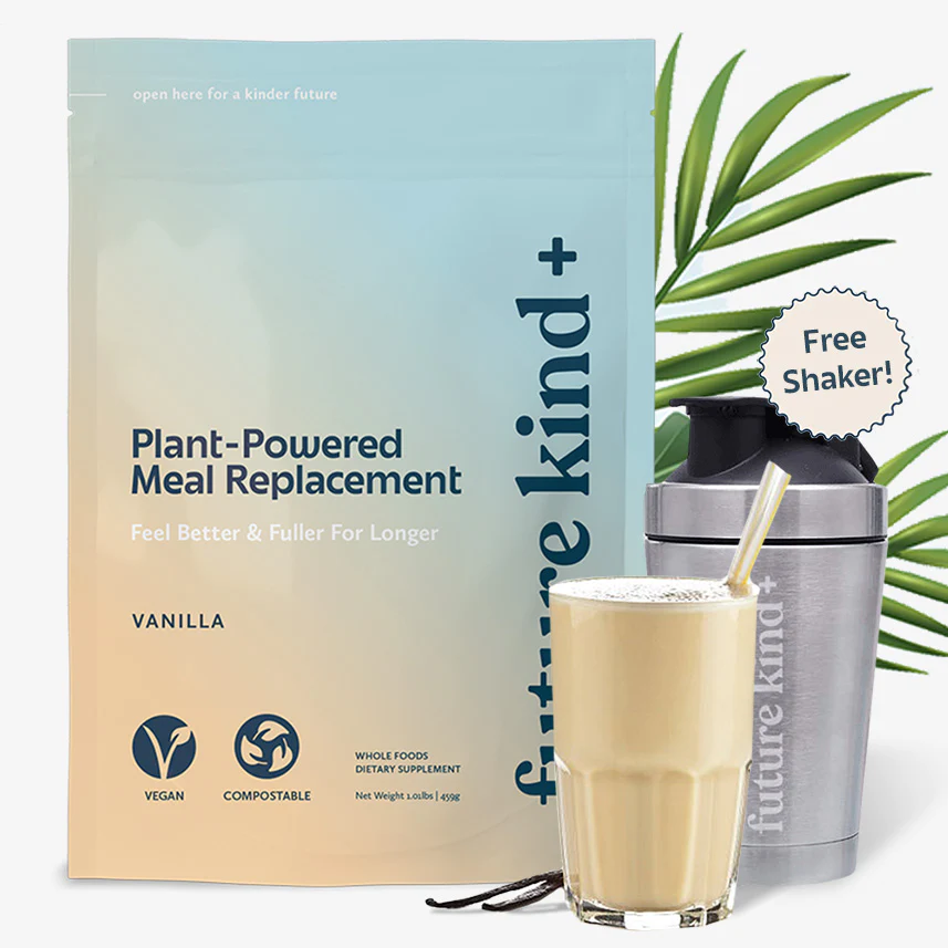 Future Kind+ Plant-Powered Meal Replacement Plus FREE Shaker 1 Future Kind Plant-Powered Meal Shake