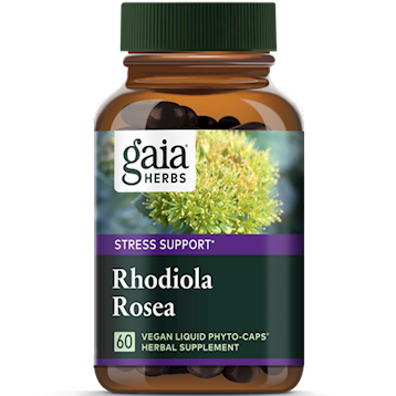 Gaia Herbs - Rhodiola Rosea 60 lvcaps 1 Gaia Herbs - Rhodiola Rosea 60 lvcaps