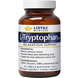 Lidtke Technologies - L-Tryptophan 120 vegcaps
