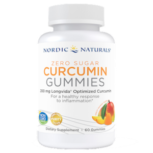 Nordic Naturals - Nordic Zero Sugar Curcumin 60 gummies