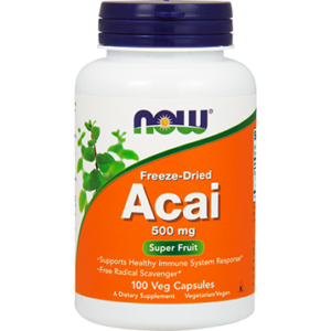 Now - Acai 500 mg 100 vcaps