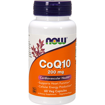 Now - CoQ10 200 mg 60 vcaps 1 Now - CoQ10 200 mg 60 vcaps
