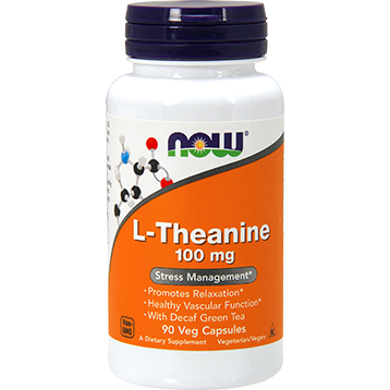 Now - L-Theanine 100 mg 90 vcaps 1 Now - L-Theanine 100 mg 90 vcaps