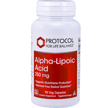 Protocol for Life Balance - Alpha-Lipoic Acid 250 mg 90 vcaps 1 Protocol for Life Balance - Alpha-Lipoic Acid 250 mg 90 vcaps