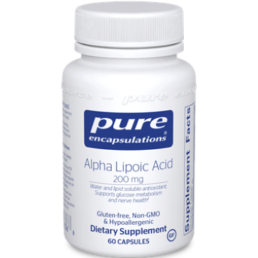 Pure Encapsulations - Alpha Lipoic Acid 200 mg 60 vcaps 1 Pure Encapsulations - Alpha Lipoic Acid 200 mg 60 vcaps