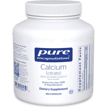 Pure Encapsulations - Calcium Citrate 150 mg 180 vcaps 1 Pure Encapsulations - Calcium Citrate 150 mg 180 vcaps