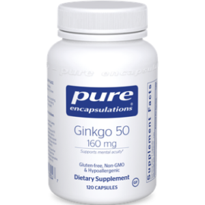 Pure Encapsulations - Ginkgo 50 160 mg 120 vcaps