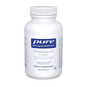 Pure Encapsulations - Potassium (citrate) 180 vcaps