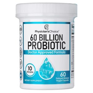 Physicians Choice 60 Billion Probiotic and Organic Prebiotic