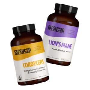 FreshCap Lion's Mane and Cordyceps Bundle